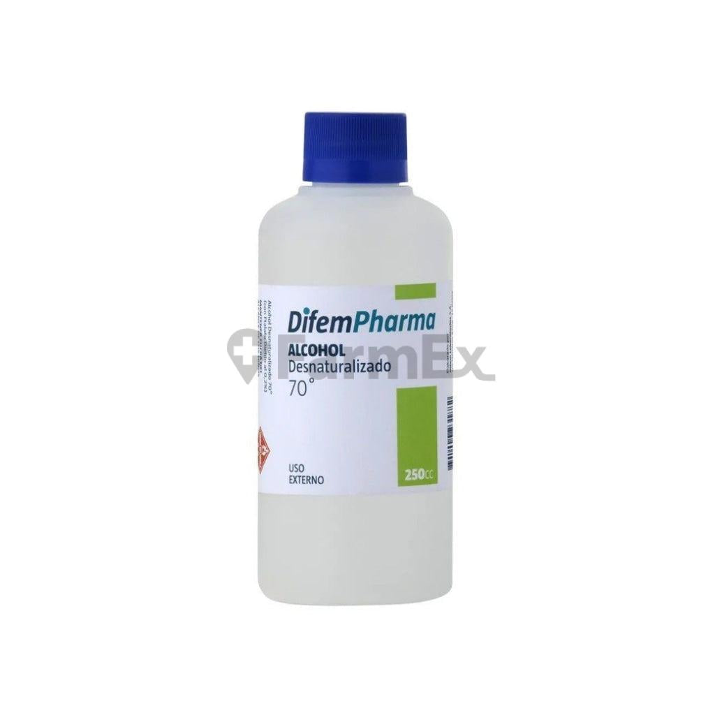 Alcohol 70º x 250 cc DIFEMPHARMA
